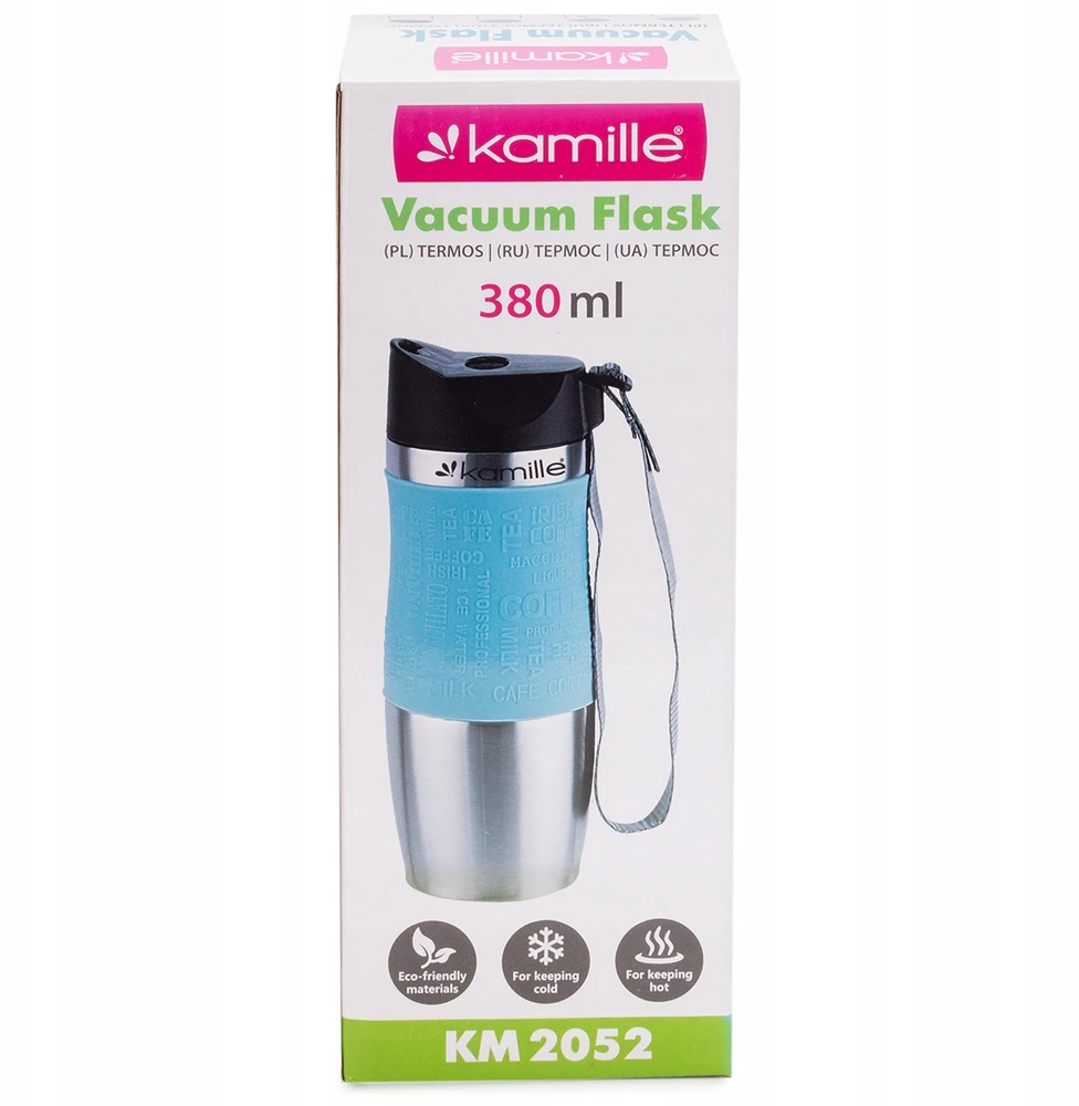Termopuodelis Kamille KM-2052 (380 ml) smėlio spalvos