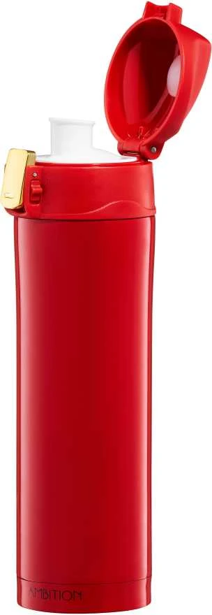 Dajar Termopuodelis su užraktu Glossy Ambition 420ml raudonas