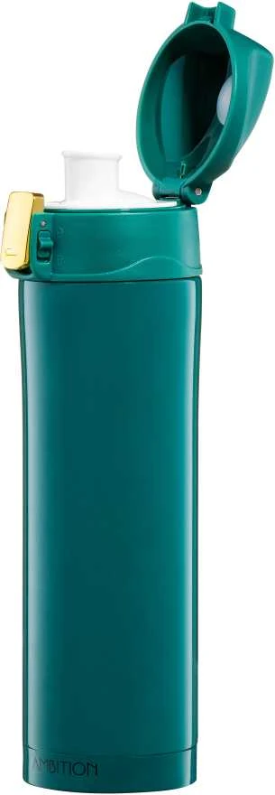Dajar Termopuodelis su užraktu Glossy Ambition 420ml žalias