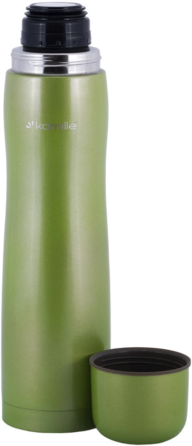 Kamille termosas KM2000A 1000ml (auksinis)