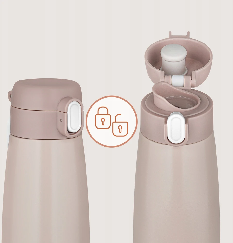 Termosas belaidis pieno šildytuvas 37–55°C Lionelo Thermup Bottle