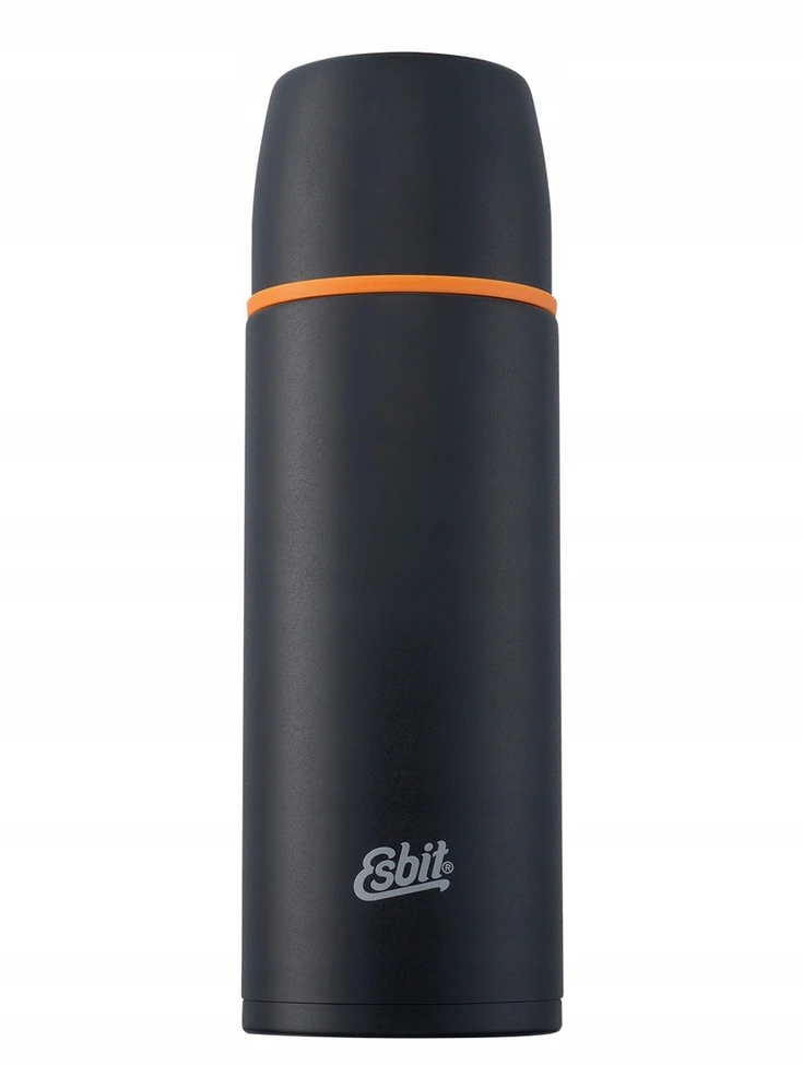 Termosas Esbit klasikinis 0,5 L - juodas, nerūdijančio plieno