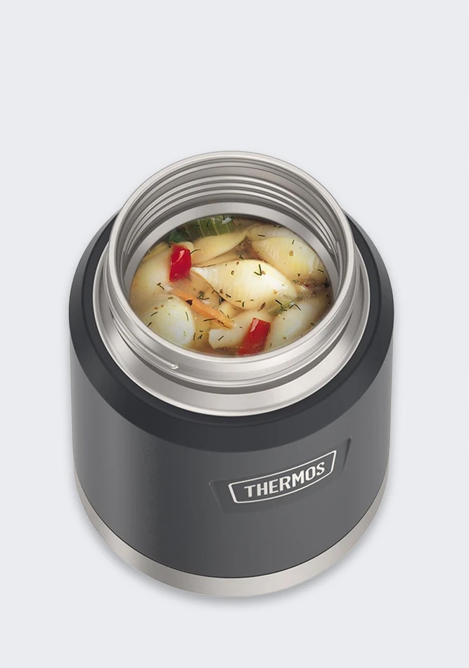 Termosas maistui Thermos Icon 470ml su šaukštu ir puodeliu