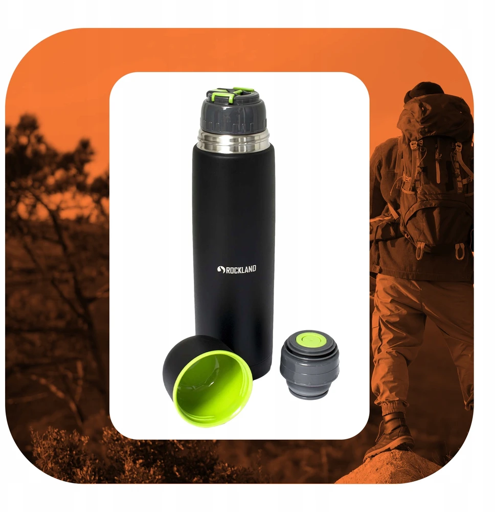 Termosas Rockland Astro 0.5 L plieno, vakuuminis, kelioninis