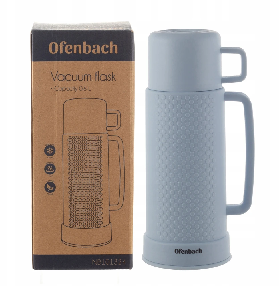 TERMOSAS STIKLINIS BUTELIS 450 ml OFENBACH