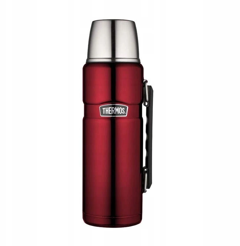 Termosas Thermos King 1.2l raudonas, išlaiko šilumą/šaltį 24h