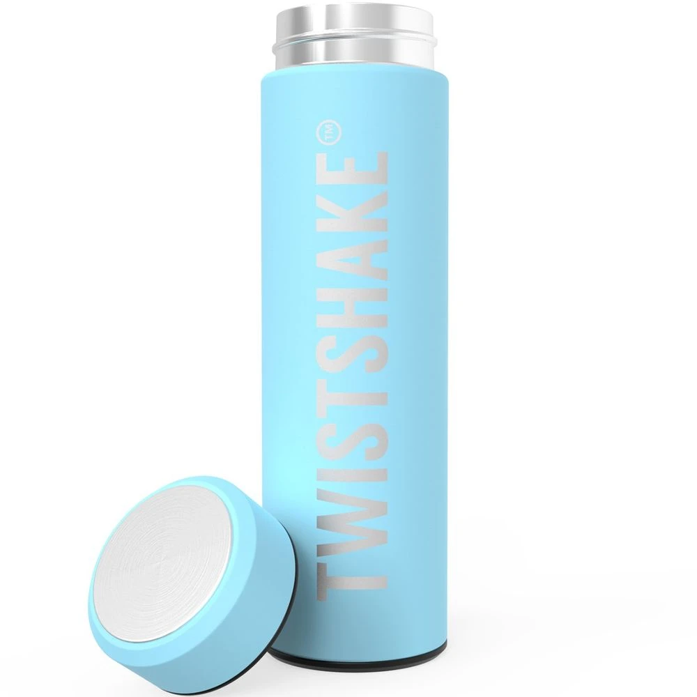 Termosas Twistshake, 420 ml, pastel mėlynas