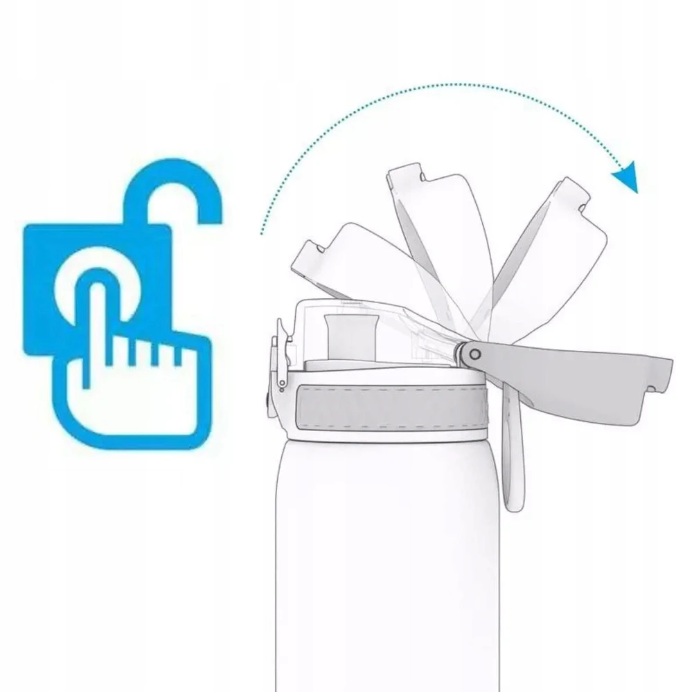 Termosinė gertuvė Ion8 0,5 L, nerūdijančio plieno, mokyklai