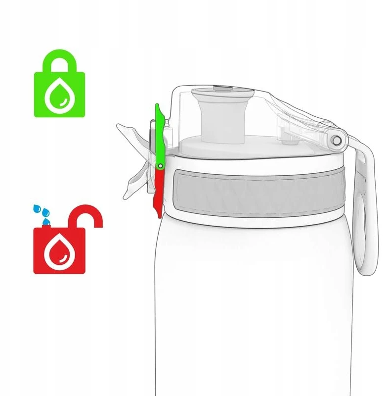 Termosinė gertuvė Ion8 0,5 L, nerūdijančio plieno, mokyklai