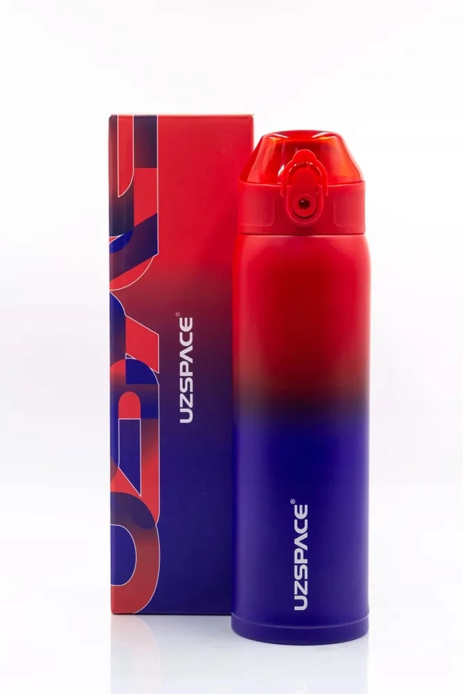 Termosinė gertuvė Uzspace X5 500ml, nerūdijančio plieno, 12h šilumos/šalčio išlaikymas