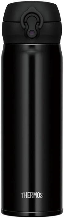 Termosinė taurė Thermos Motion 0,5l juoda, vieno paspaudimo atidarymas