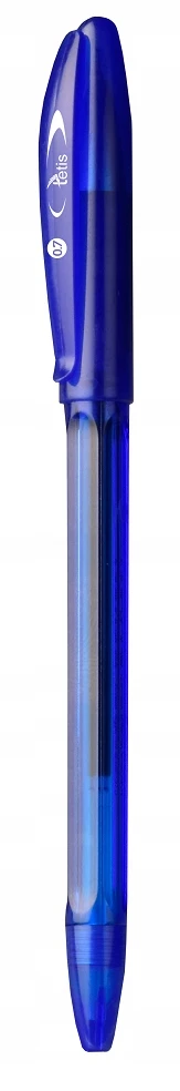 Tetis mėlynas gelinis rašiklis, 0.7mm