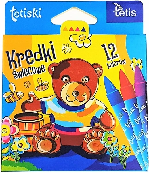 Tetis Prestige kreidelės, 12 spalvų, Kt015-ab