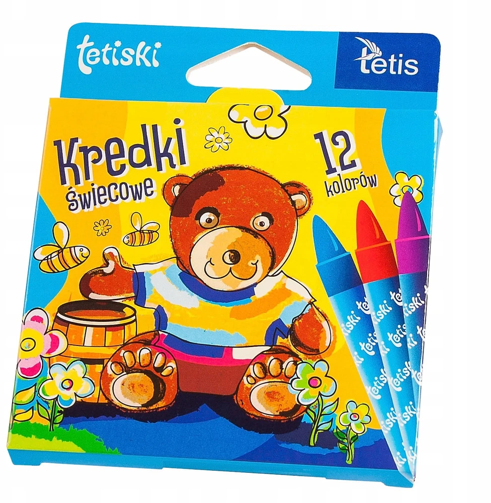 Tetis Prestige kreidelės, 12 spalvų, Kt015-ab