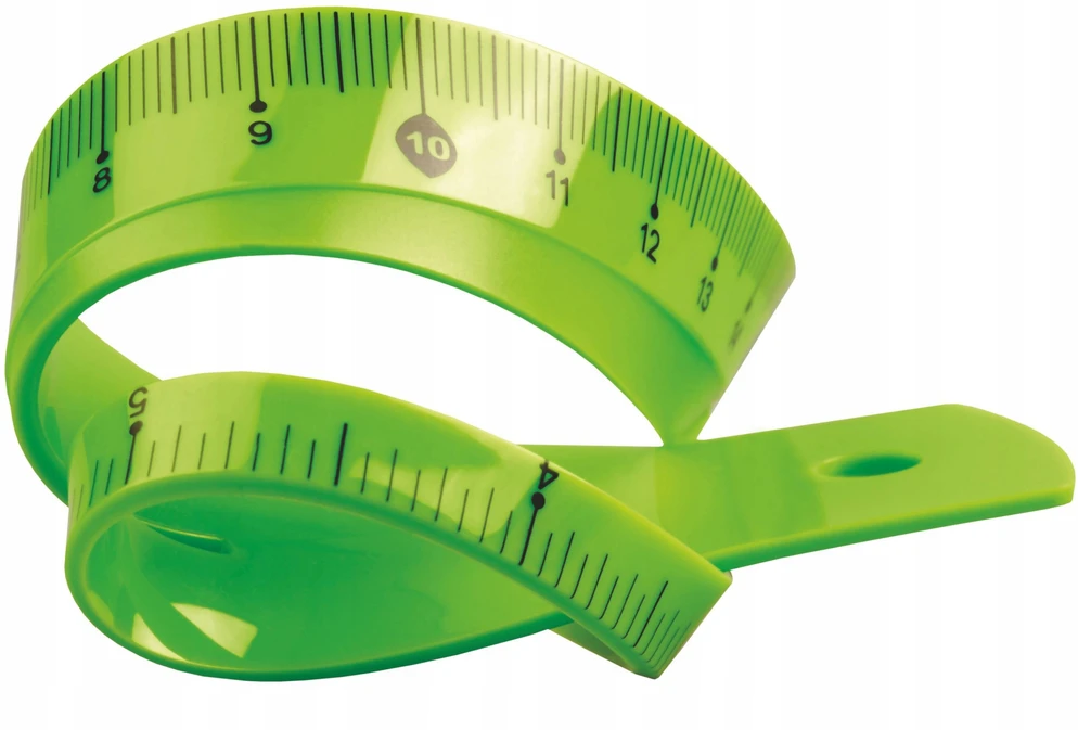 Tetis Žalia 20 cm liniuotė vaikams – tvirta ir tiksli mokyklai