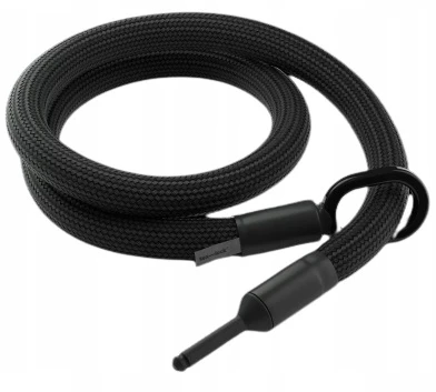 Tex Lock Užraktai dviračiams Bike Line Tex, 120 cm, juodas