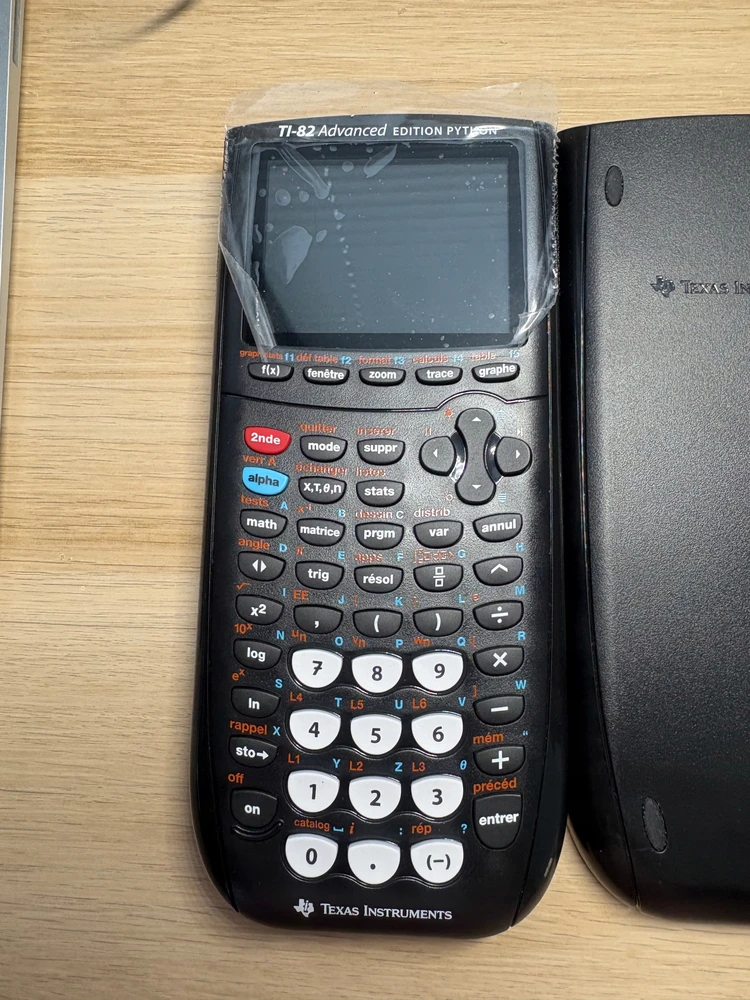 TEXAS INSTRUMENTS TI-82 Advanced Edition Python Graphing Calculator - Juodas