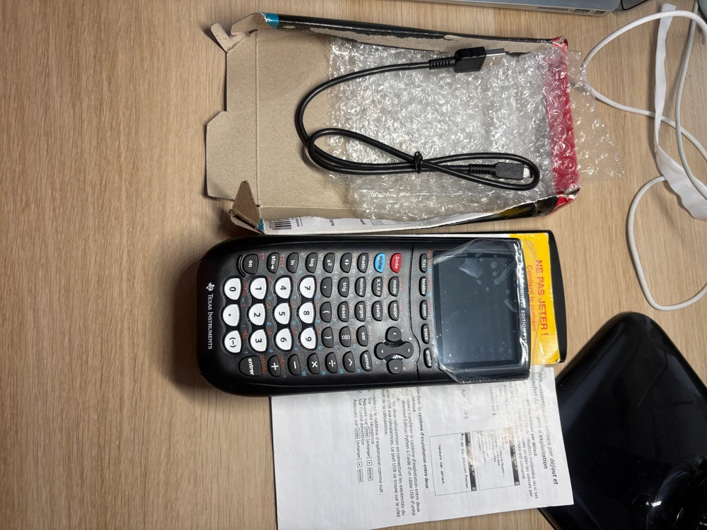 TEXAS INSTRUMENTS TI-82 Advanced Edition Python Graphing Calculator - Juodas