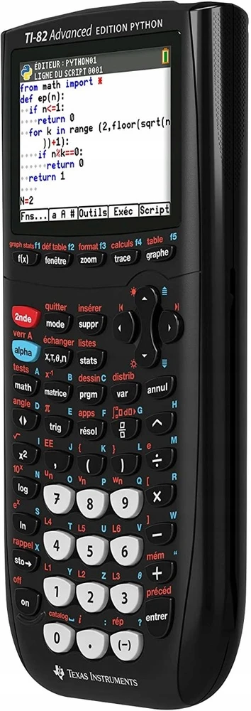 TEXAS INSTRUMENTS TI-82 Advanced Edition Python Graphing Calculator - Juodas