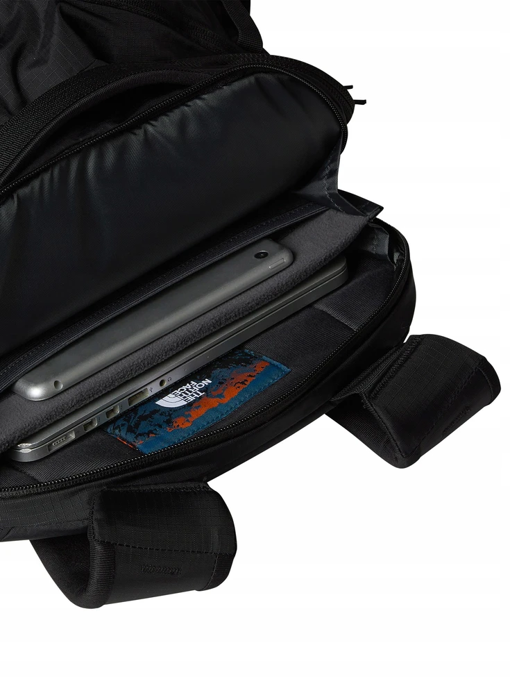 The North Face juoda 31 l kuprinė su laptopo skyriumi