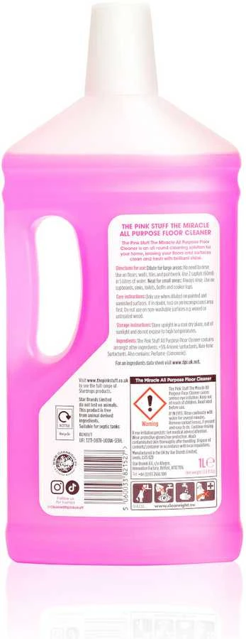 Universalus grindų valiklis The Pink Stuff, 1L