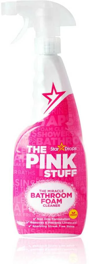 The Pink Stuff The Miracle Bathroom Foam Cleaner vonios valymo putos, 750 ml