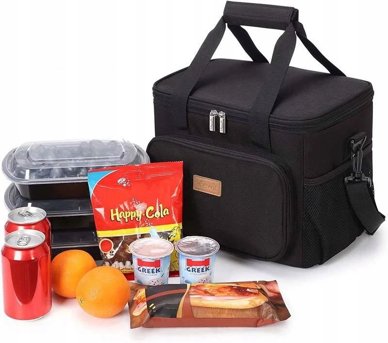 THERMAL BEACH BAG, IZOLINTAS, Juodas, 15L, MONTESSA