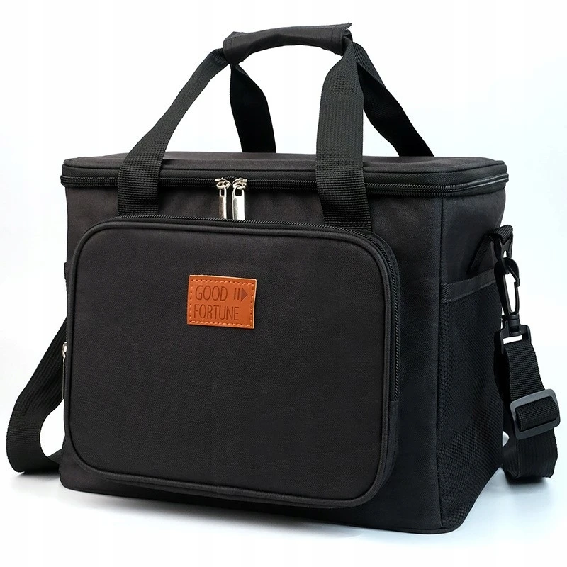 THERMAL BEACH BAG, IZOLINTAS, Juodas, 15L, MONTESSA