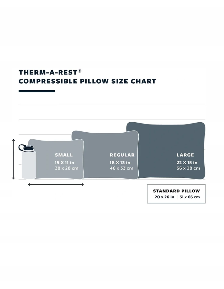 Thermarest Therm a Rest suspaudžiama pagalvė Cinch S - dykuma
