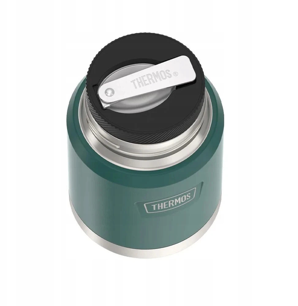 Thermos Icon 470 ml maisto termosas su sulankstomu šaukštu - žalias