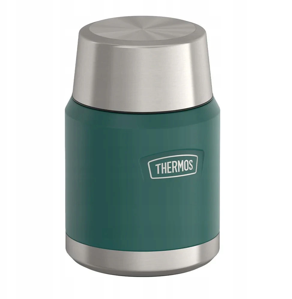 Thermos Icon 470 ml maisto termosas su sulankstomu šaukštu - žalias