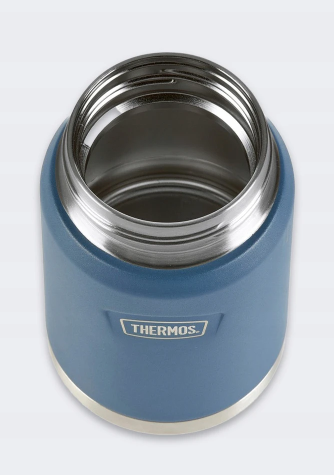 Thermos Icon 710 ml maistui su sulankstomu šaukštu ir puodeliu, mėlynas