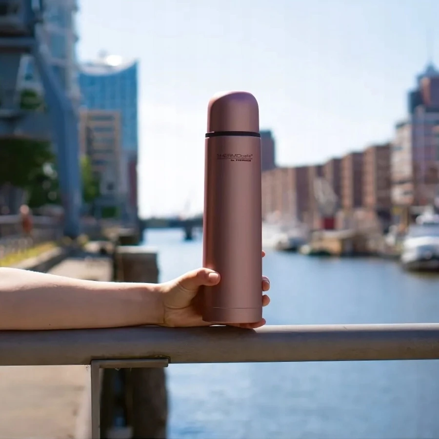 Thermos Termosas Thermocafé rožinis-auksinis 0,7l