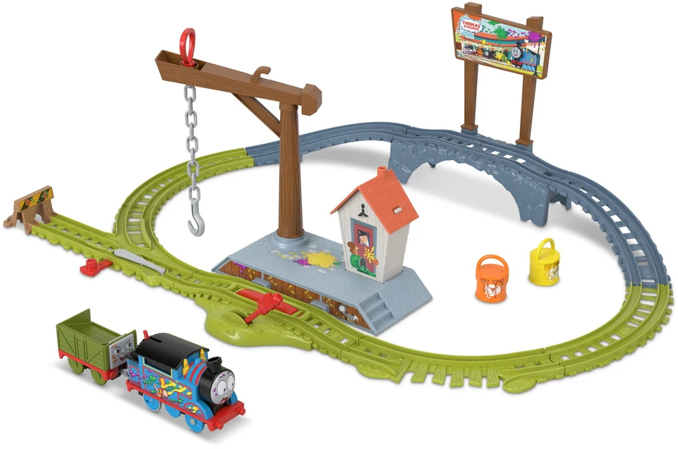 Mattel Thomas and Friends rinkinys „Dažų pristatymas“
