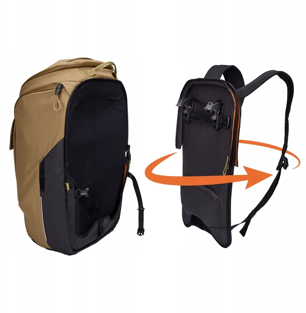 Thule Paramount Hybrid Pannier 26L kuprinė – Nutrijos ruda
