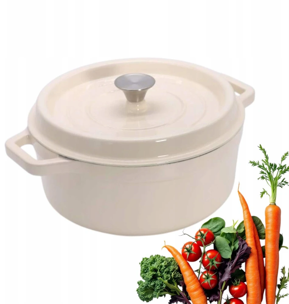 Tierra ketaus puodas 28cm 5.6L kreminis NOIS