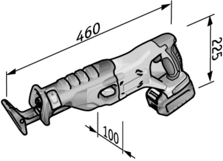 Tiesinis pjūklas FLEX RS 29 18,0 C