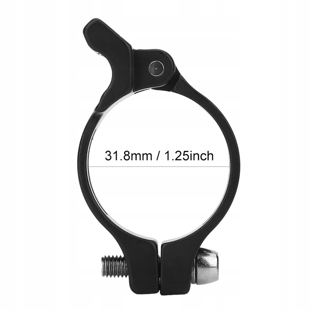 TIESIOGINĖS MONTAVIMO ADAPTERIS PRIEKINIUI PAVARŲ PERĖJIMO spaustukui Juodas 31,8 MM