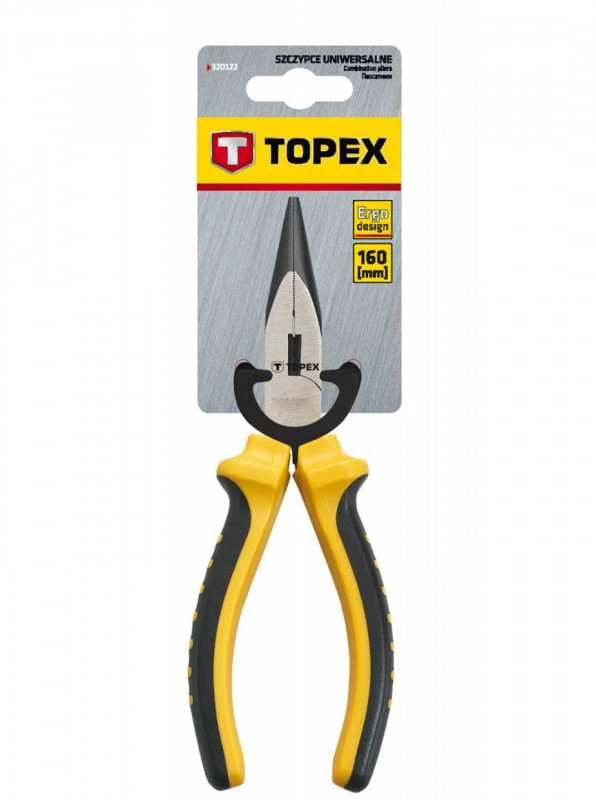 Replės, pailgintos tiesios 160mm. TOPEX 32D101