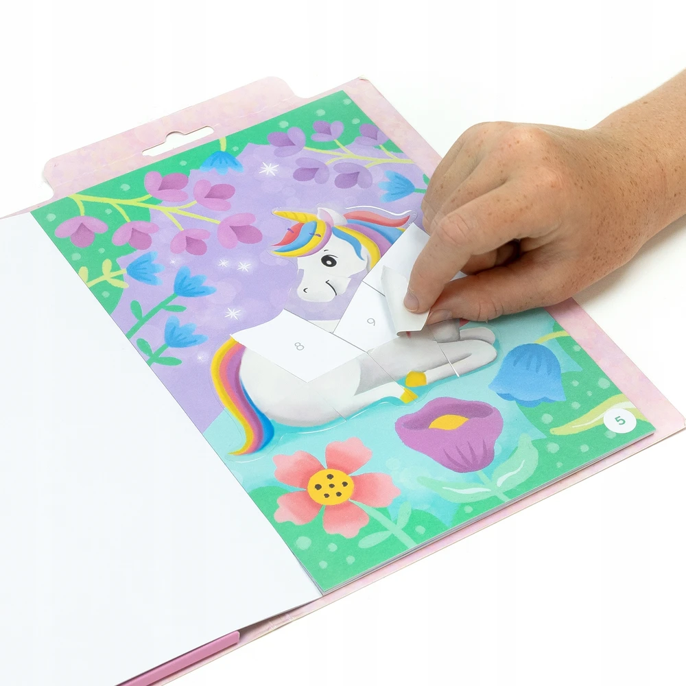 Tiger Tribe Tigro gentis: įklijavimas pagal skaičius Magic Garden