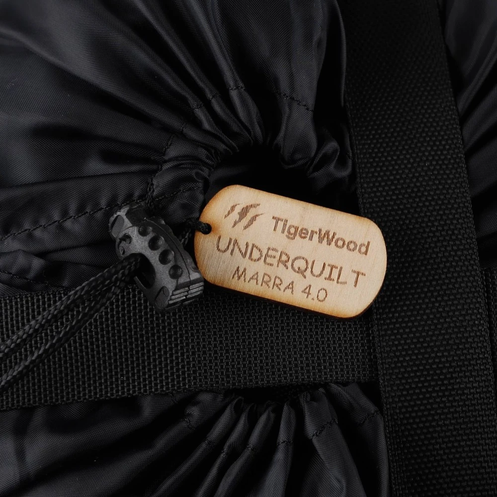 Tigerwood Marra 4.0 paklotas hamakui, 200 cm, juodas