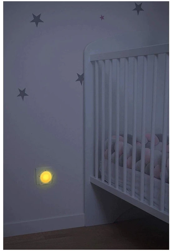 TIGEX automatinė lampka nocna LED do gniazdka czujnik zmierzchu GWIAZDKA