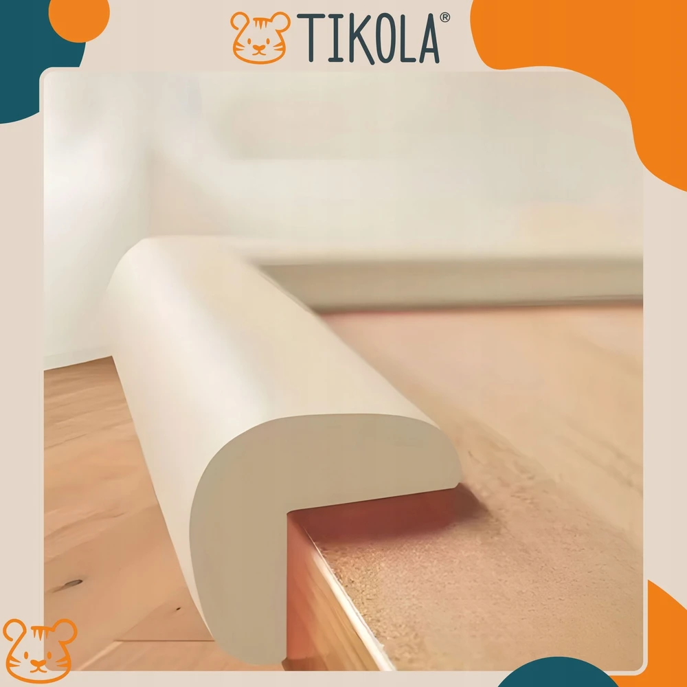 Tikola BALDŲ KRAŠUS APSAUGANČI PUOLŲ JUOSTOS KAMPŲ KRAŠŲ APSAUGA 200cm