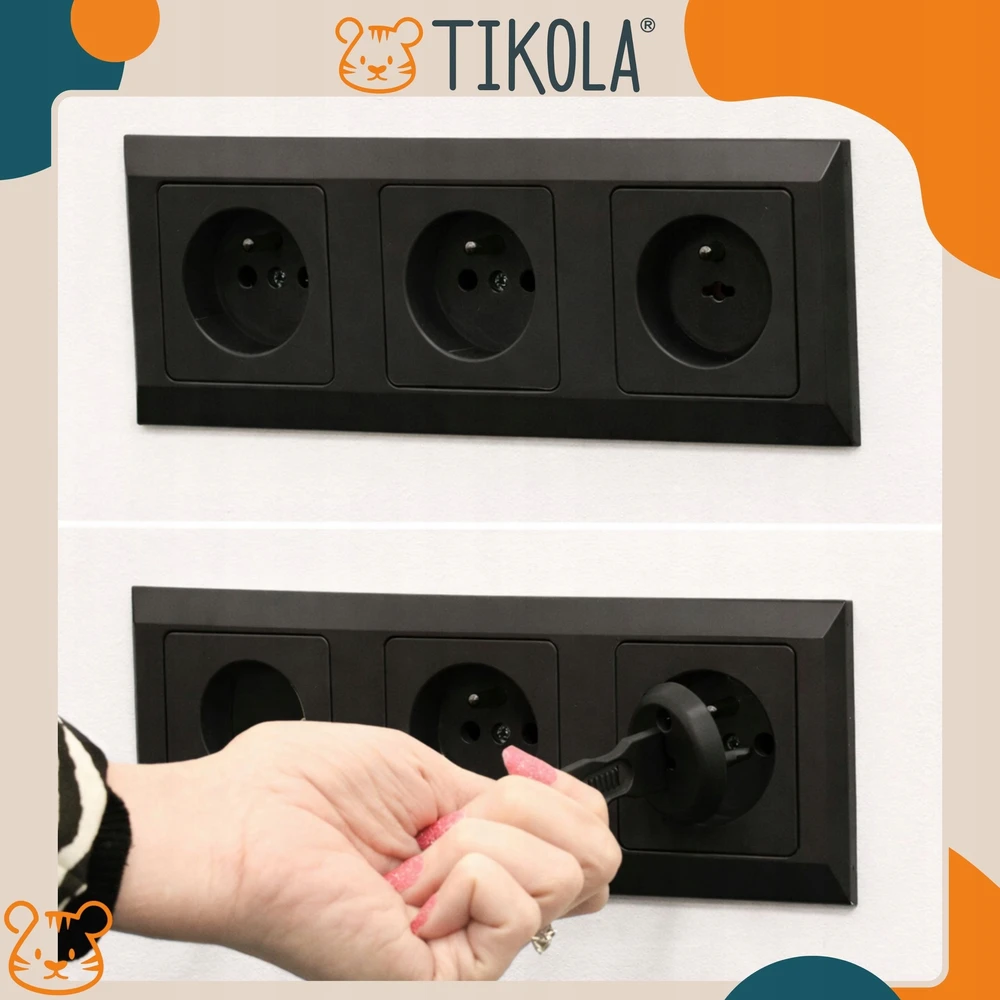 Tikola IŠVESTIS UNGČIA KONTAKTUS SU KAIŠTU APSAUGOMIS JUODOSIOS KIŠTUKAIS 12x