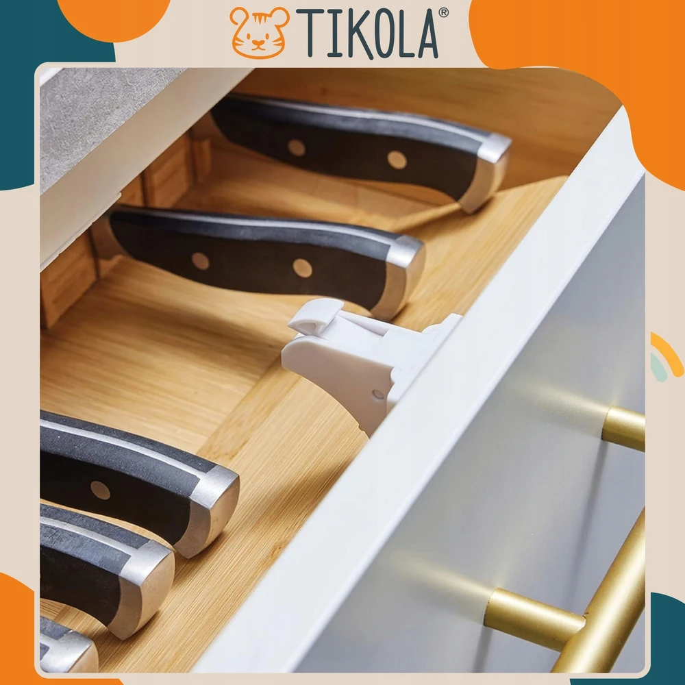 Magnetinis spintelės užraktas Tikola, 8vnt.