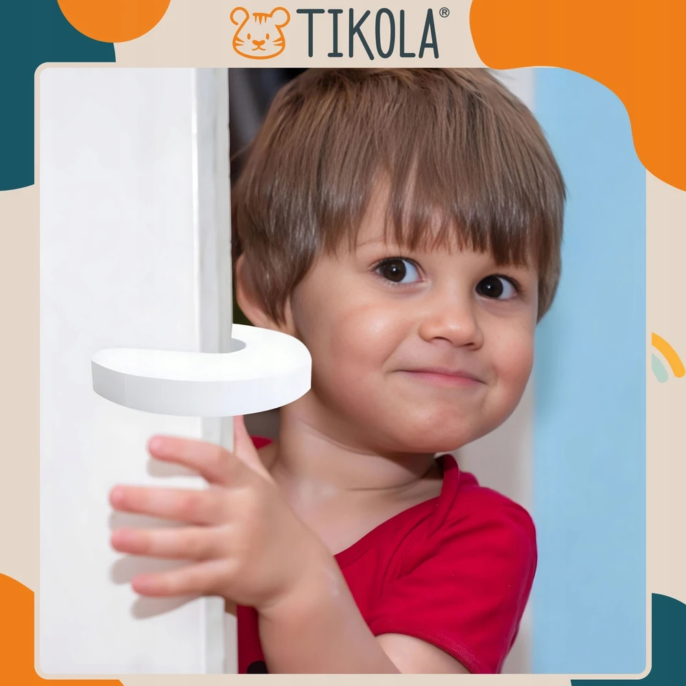 Tikola Putplasčio durų spyna Apsauga Durų stabdys Buferio kamštis pleištas
