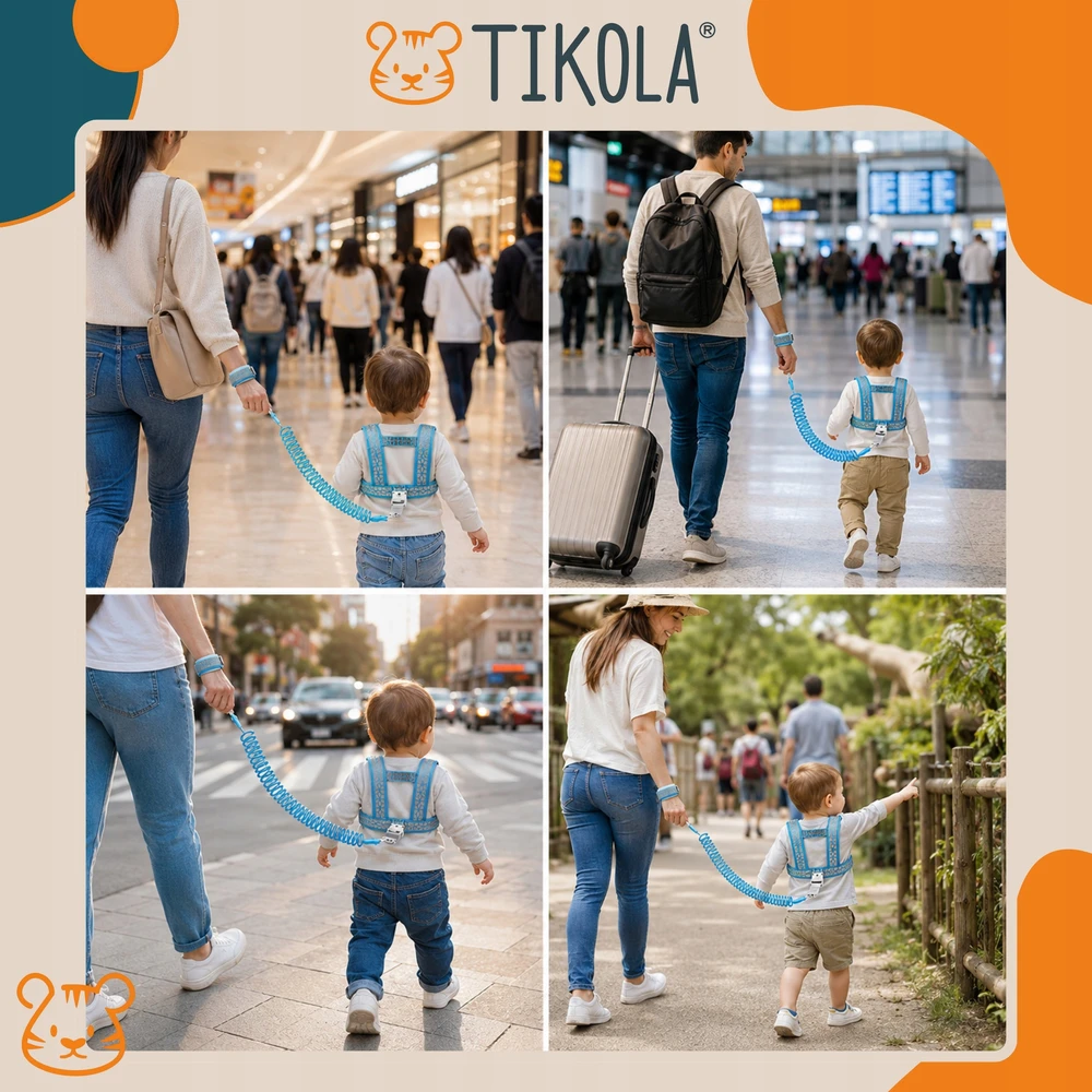 Tikola SAUGOS DIRŽAI VAIKŲ NUO BĖGIMO DIRŽAI