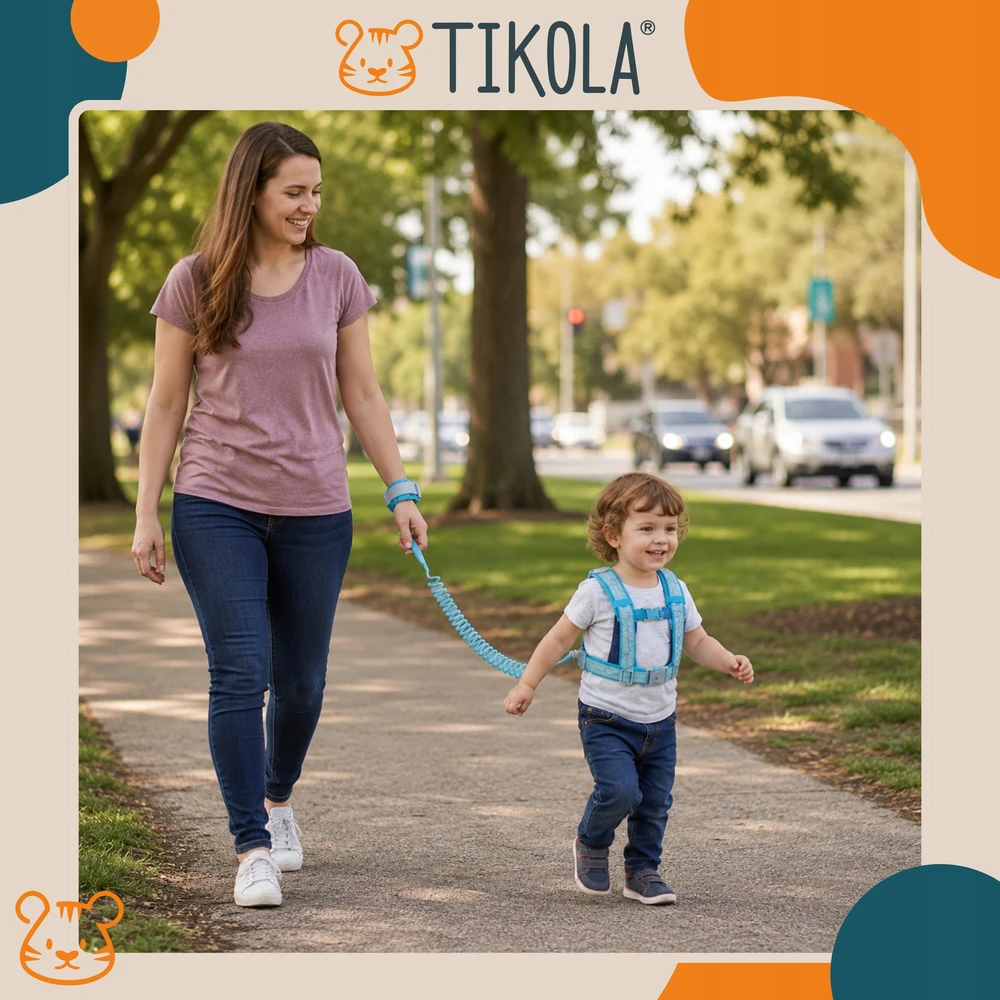 Tikola SAUGOS DIRŽAI VAIKŲ NUO BĖGIMO DIRŽAI