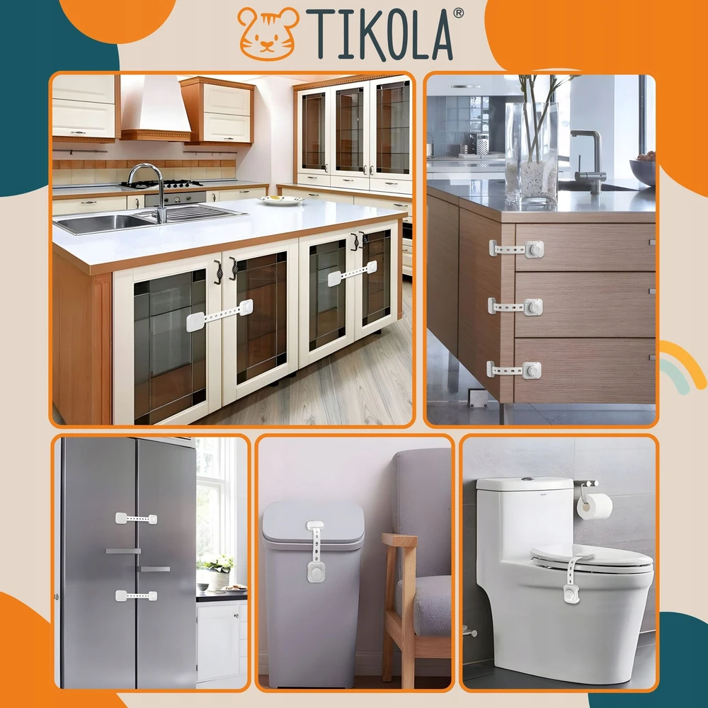 Tikola SPINTELĖS APSAUGOS BALDAI UŽRAKOS STALČIŲ DURYS APSAUGOS talpos +