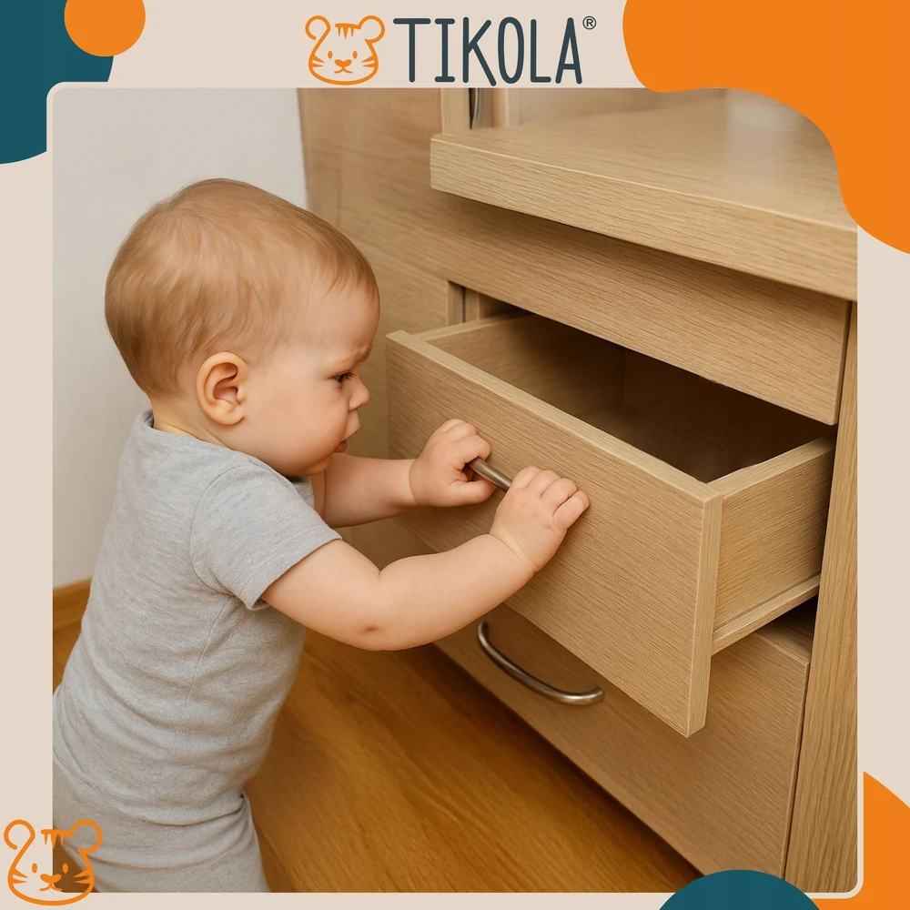 Tikola SPINTŲ, STALČIŲ, SPINTŲ, DURŲ SPYNŲ, VAIKŲ APSAUGOS SPYNŲ SAUGOS APSAUGA X6